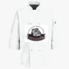 Button Chef Coat with Thermometer Pocket Thumbnail