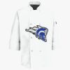 Button Chef Coat with Thermometer Pocket Thumbnail