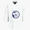 Button Chef Coat with Thermometer Pocket Thumbnail