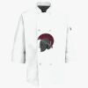 Button Chef Coat with Thermometer Pocket Thumbnail