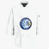 Button Chef Coat with Thermometer Pocket Thumbnail