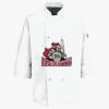 Button Chef Coat with Thermometer Pocket Thumbnail