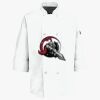 Button Chef Coat with Thermometer Pocket Thumbnail