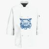 Button Chef Coat with Thermometer Pocket Thumbnail