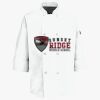 Button Chef Coat with Thermometer Pocket Thumbnail
