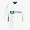 Button Chef Coat with Thermometer Pocket Thumbnail