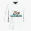 Button Chef Coat with Thermometer Pocket Thumbnail