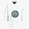 Button Chef Coat with Thermometer Pocket Thumbnail