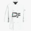 Button Chef Coat with Thermometer Pocket Thumbnail