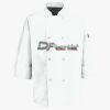 Button Chef Coat with Thermometer Pocket Thumbnail