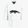 Button Chef Coat with Thermometer Pocket Thumbnail