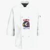 Button Chef Coat with Thermometer Pocket Thumbnail