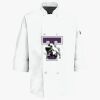 Button Chef Coat with Thermometer Pocket Thumbnail