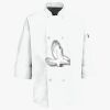 Button Chef Coat with Thermometer Pocket Thumbnail