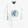 Button Chef Coat with Thermometer Pocket Thumbnail