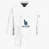 Button Chef Coat with Thermometer Pocket Thumbnail