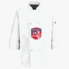 Button Chef Coat with Thermometer Pocket Thumbnail