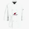 Button Chef Coat with Thermometer Pocket Thumbnail