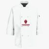 Button Chef Coat with Thermometer Pocket Thumbnail