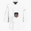 Button Chef Coat with Thermometer Pocket Thumbnail