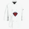 Button Chef Coat with Thermometer Pocket Thumbnail