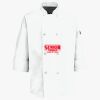 Button Chef Coat with Thermometer Pocket Thumbnail