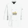 Button Chef Coat with Thermometer Pocket Thumbnail
