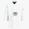 Button Chef Coat with Thermometer Pocket Thumbnail