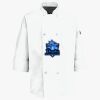 Button Chef Coat with Thermometer Pocket Thumbnail