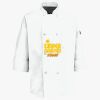 Button Chef Coat with Thermometer Pocket Thumbnail