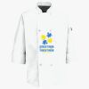 Button Chef Coat with Thermometer Pocket Thumbnail