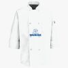 Button Chef Coat with Thermometer Pocket Thumbnail