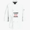 Button Chef Coat with Thermometer Pocket Thumbnail