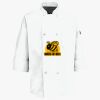 Button Chef Coat with Thermometer Pocket Thumbnail