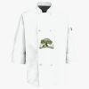 Button Chef Coat with Thermometer Pocket Thumbnail
