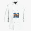 Button Chef Coat with Thermometer Pocket Thumbnail