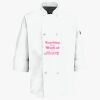Button Chef Coat with Thermometer Pocket Thumbnail