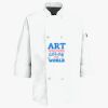 Button Chef Coat with Thermometer Pocket Thumbnail