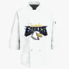 Button Chef Coat with Thermometer Pocket Thumbnail