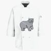Button Chef Coat with Thermometer Pocket Thumbnail