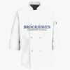 Button Chef Coat with Thermometer Pocket Thumbnail