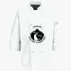Button Chef Coat with Thermometer Pocket Thumbnail