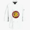 Button Chef Coat with Thermometer Pocket Thumbnail