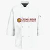 Button Chef Coat with Thermometer Pocket Thumbnail
