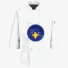 Button Chef Coat with Thermometer Pocket Thumbnail