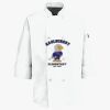 Button Chef Coat with Thermometer Pocket Thumbnail