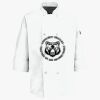 Button Chef Coat with Thermometer Pocket Thumbnail