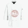 Button Chef Coat with Thermometer Pocket Thumbnail