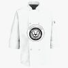 Button Chef Coat with Thermometer Pocket Thumbnail