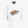 Button Chef Coat with Thermometer Pocket Thumbnail